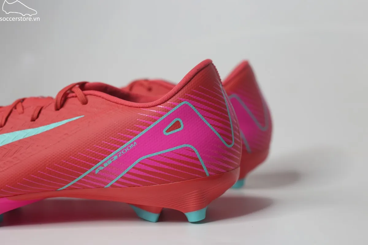 Nike Mercurial Vapor 16 Academy MG / FG Air Zoom- Mad Energy màu đỏ than hồng FQ8374-800