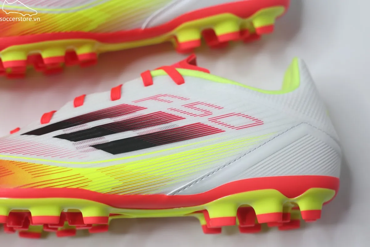 Adidas F50 League AG 2G/3G- Pure Victory pack màu trắng đỏ IE1262