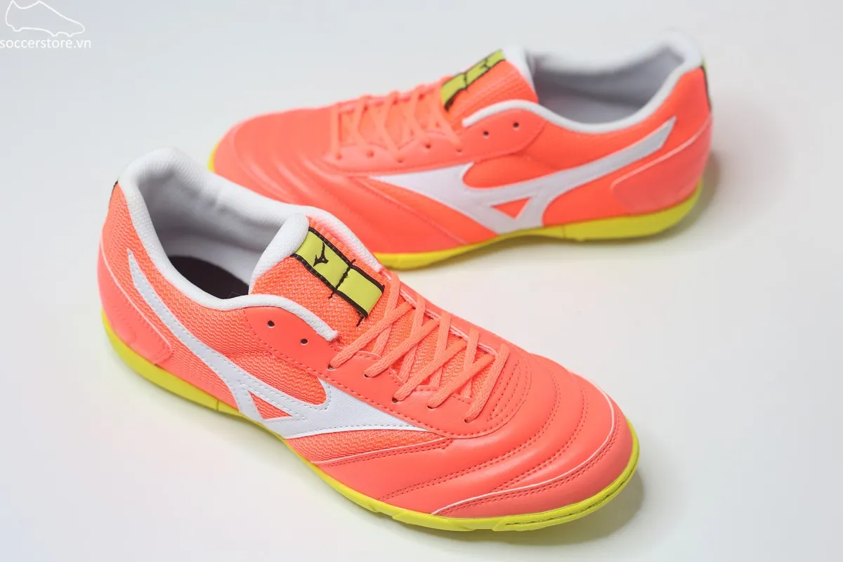 Mizuno Morelia MRL Sala Club TF màu đỏ cam Q1GB230380