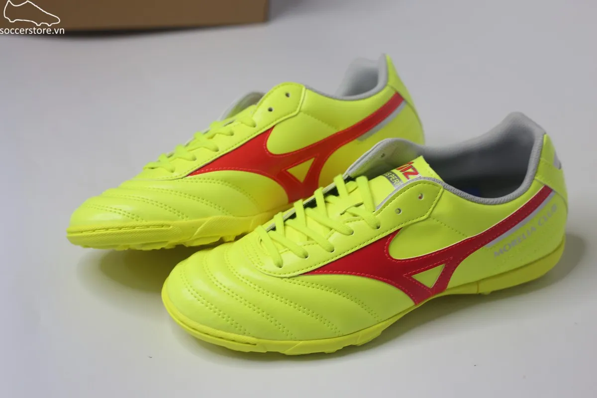 Mizuno Morelia II Club TF màu vàng đỏ P1GD241645