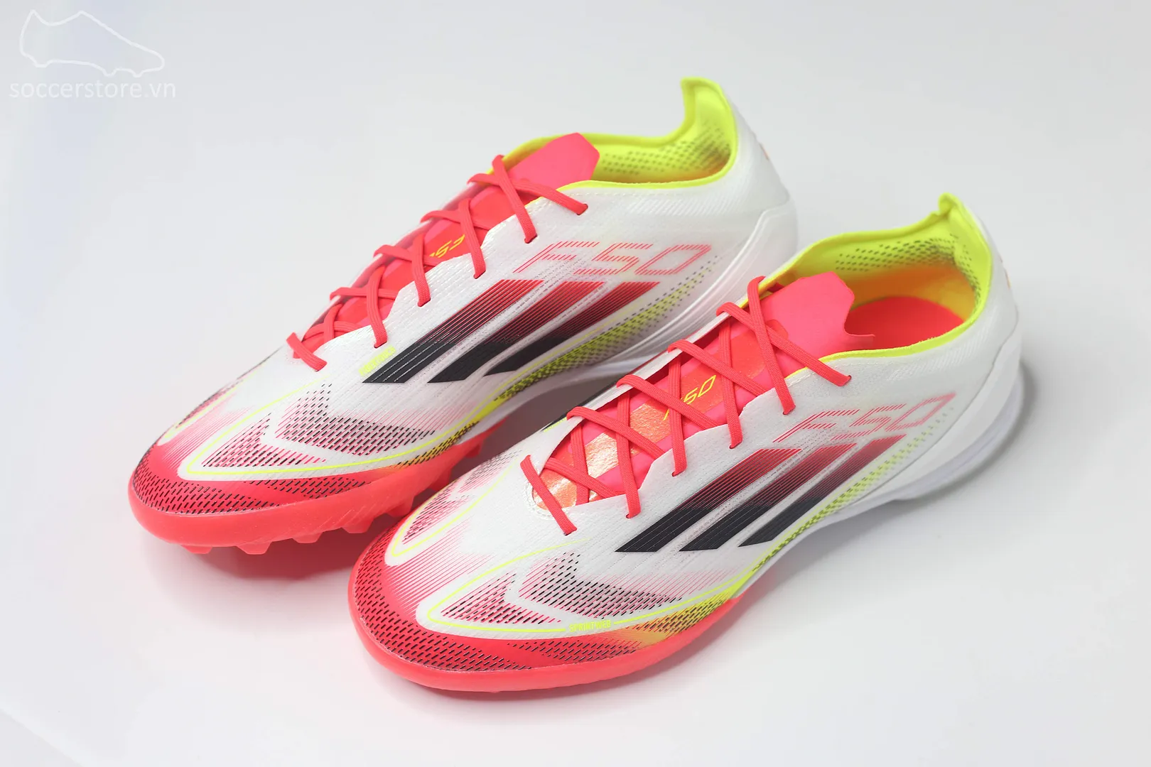 Adidas F50 Pro TF- Pure Victory pack màu trắng đỏ IE1220