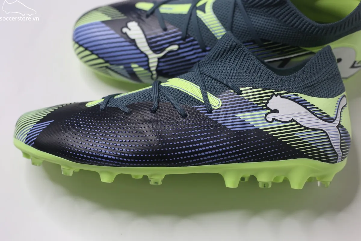 Puma Future 7 Match MG Jr màu xanh táo/ xám 107946-03