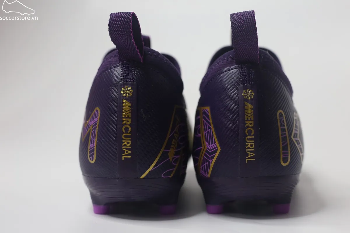 Nike Mercurial Vapor 16 Academy MG Jr Kylian Mbappé màu tím FQ8394-500