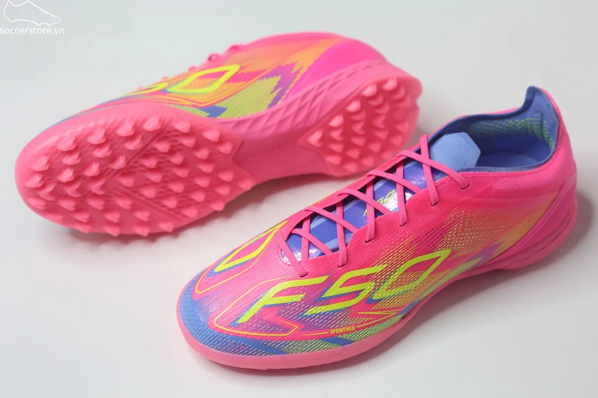 Adidas F50 Pro TF- Mystic Victory pack SE màu hồng xanh JH6416