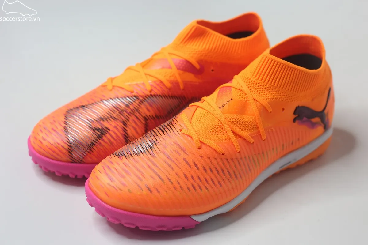 Puma Future 8 Pro Cage TF đỏ lửa Hot Pursuit - 108592-03