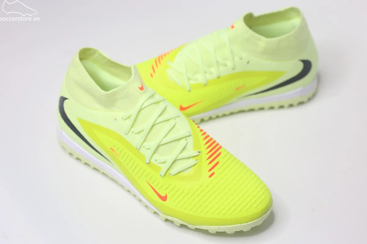 Nike Phantom 6 Academy TF High - Max Voltage - lá chanh HQ2277-800