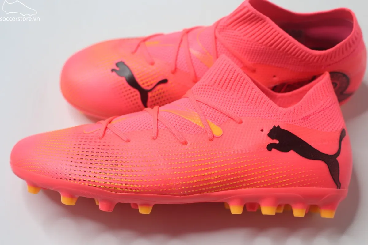 Puma Future 7 Match MG Jr màu đỏ cam 107730-03