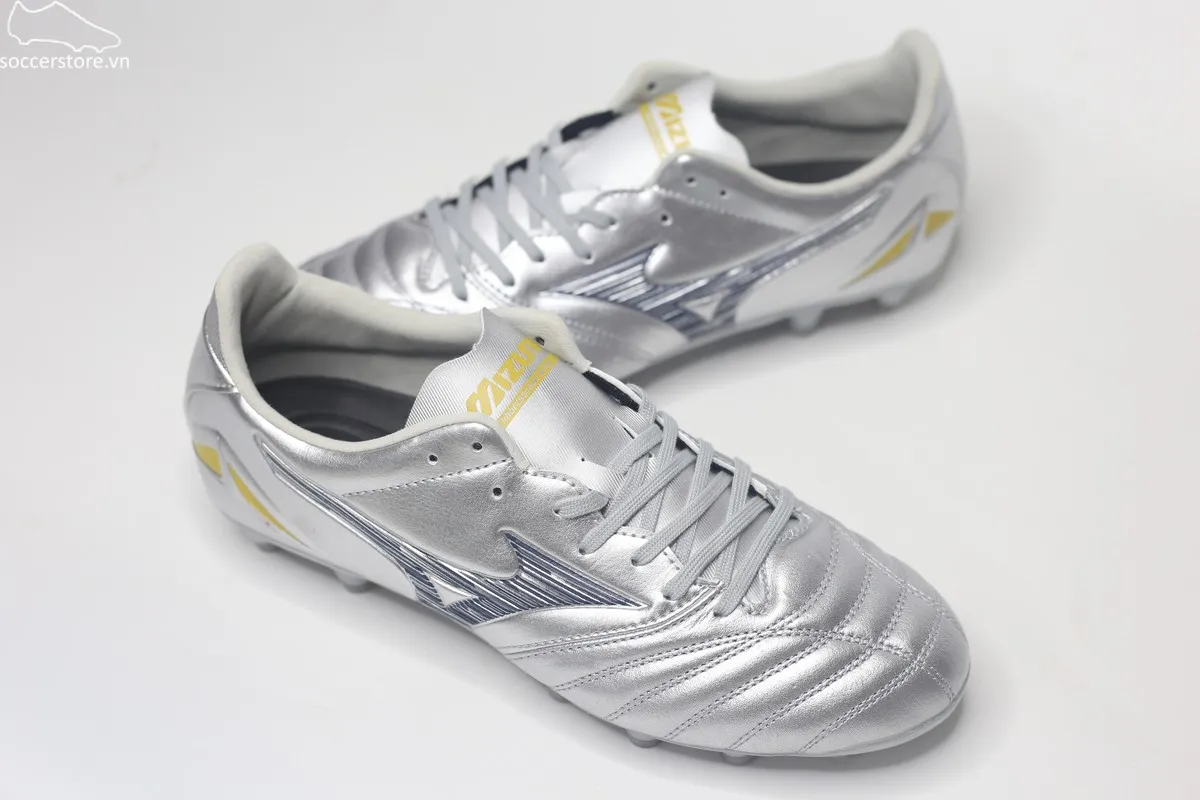 Mizuno Morelia Neo IV Pro FG màu bạc P1GA253404