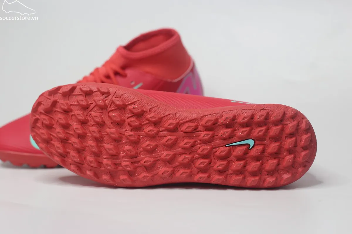 Nike Mercurial Superfly 10 Club TF- Prism pack màu đỏ than FQ8317-800