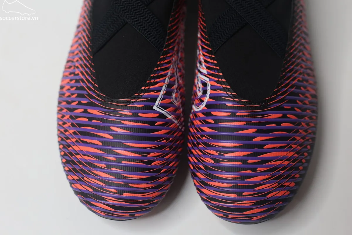 Puma Future 8 Match MG LL Jr màu sọc đen đỏ 108390-01