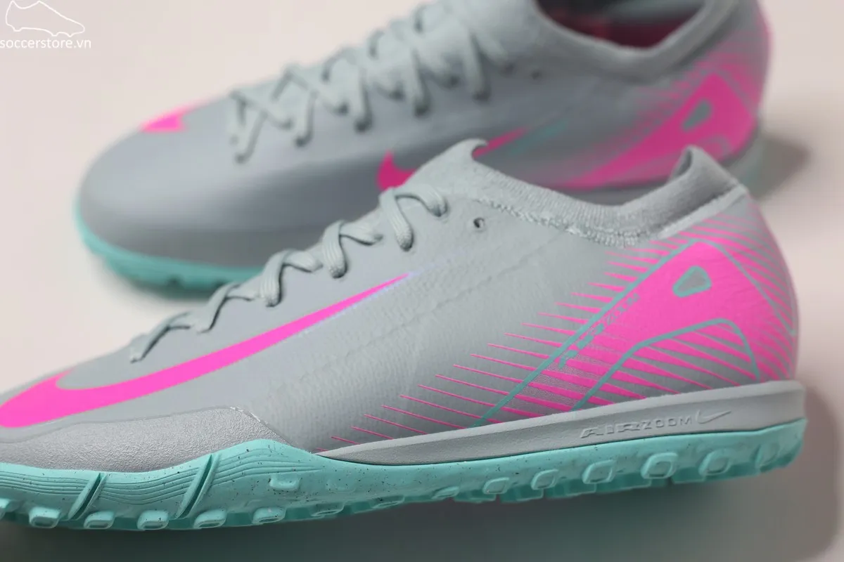 Nike Mercurial Vapor 16 Pro TF Air Zoom Refresh pack màu xám xanh FQ8687-301