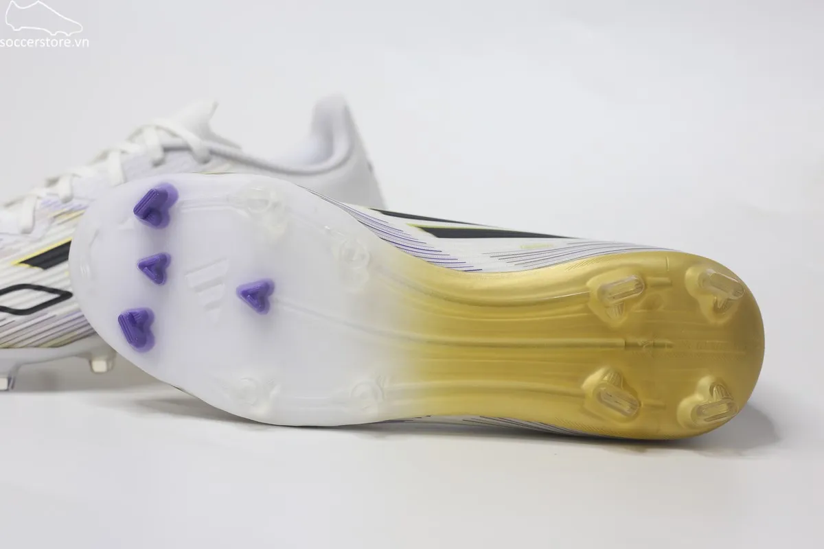 Adidas F50 League FG/MG- Road To Glory màu trắng đồng JI0005