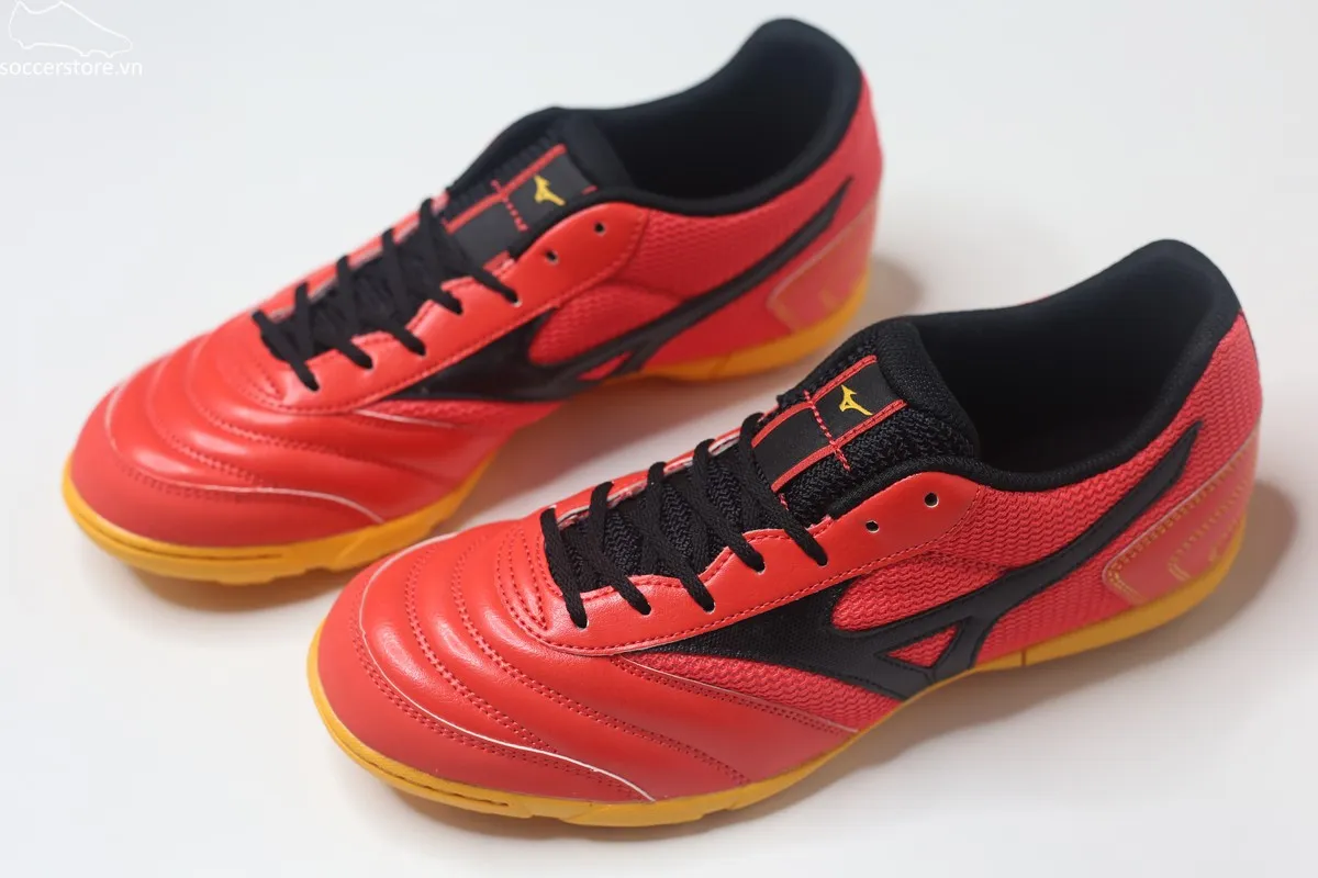 Mizuno Morelia Sala Club TF màu đỏ đen Q1GB240393