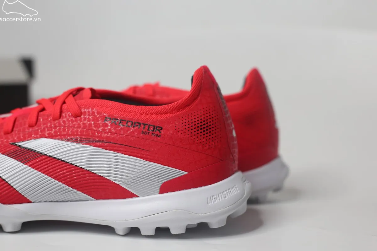 Giày đá bóng Adidas Predator Pro TF- Pure Victory màu đỏ trắng ID3764