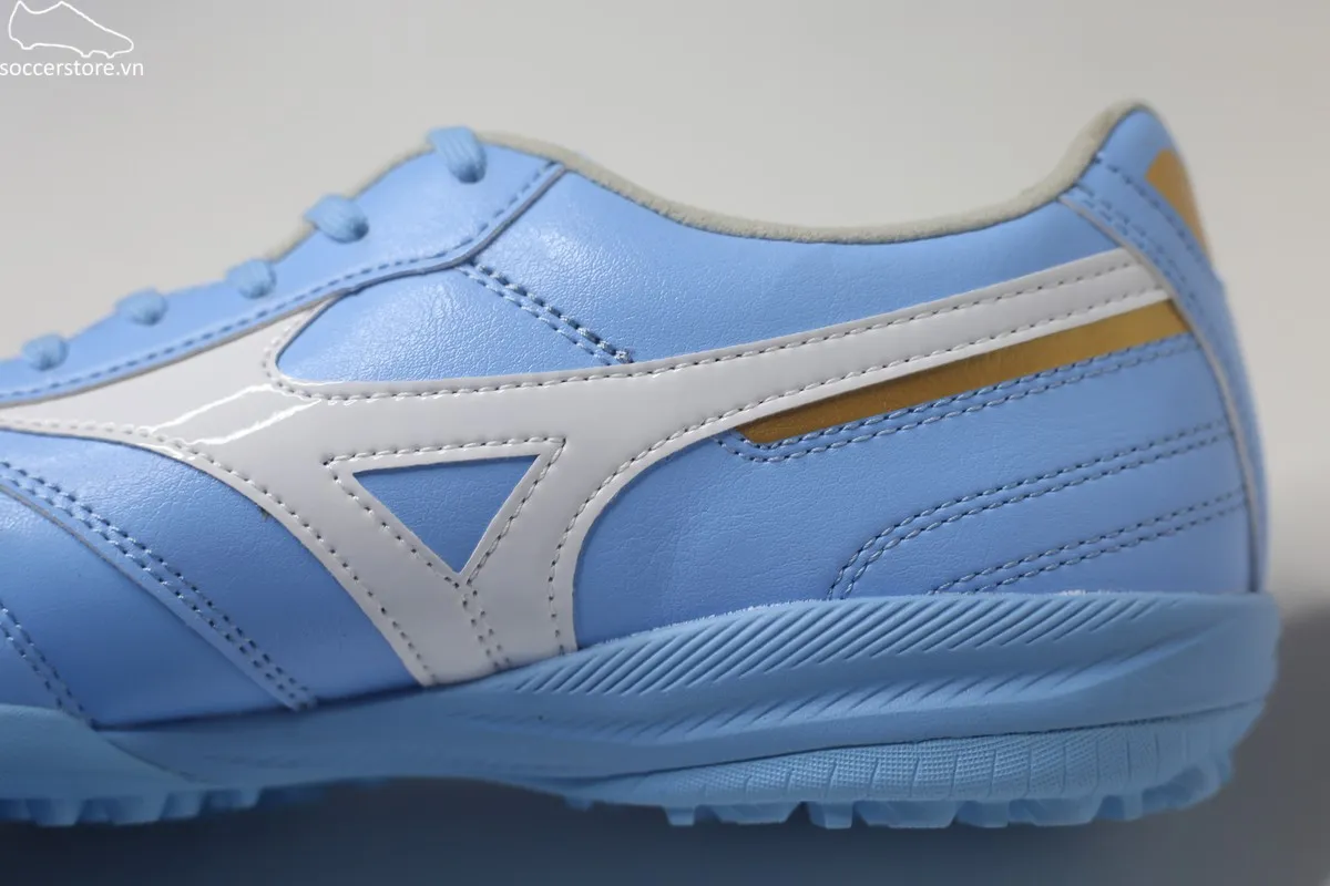 Mizuno Morelia Sala Pro AS TF- Sky Blue/ White Q1GB261325