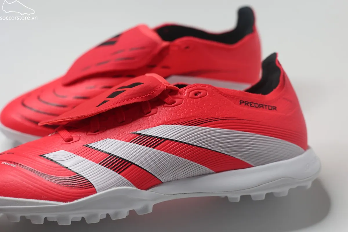 Adidas Predator League FT TF- Pure Victory màu đỏ trắng JS0384