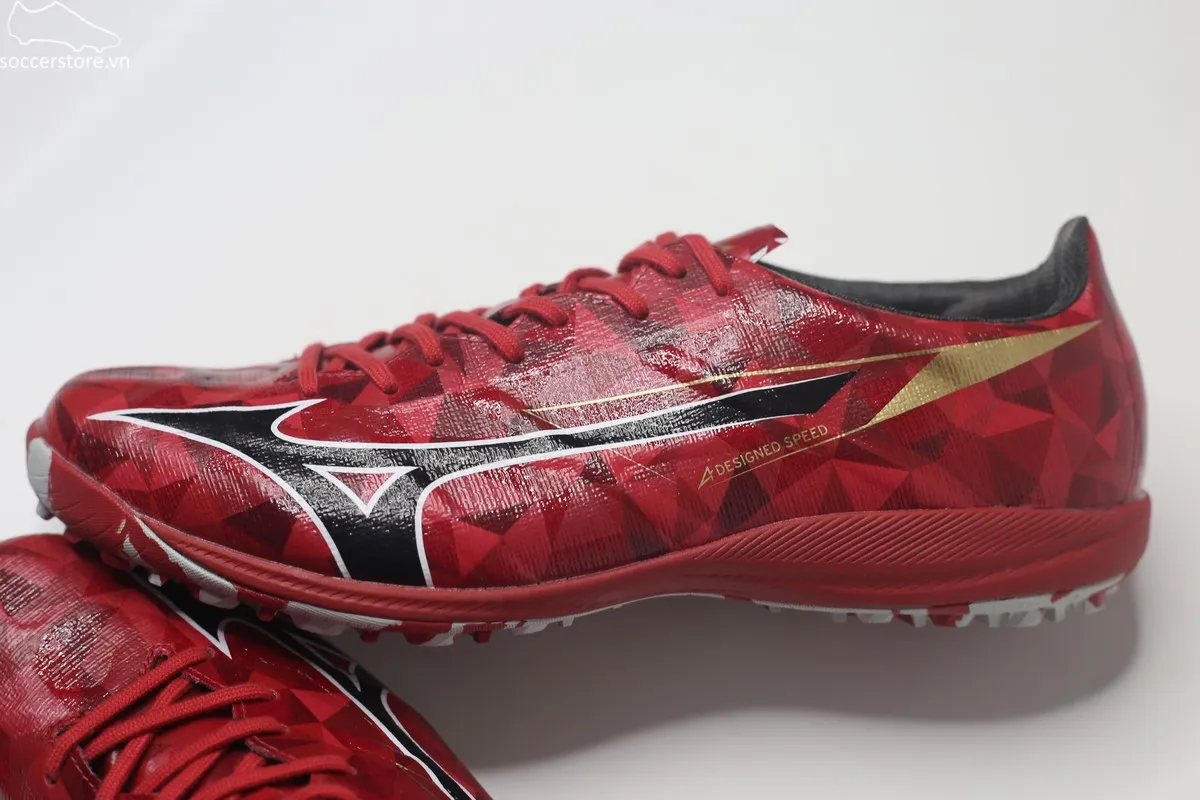 Mizuno Alpha α II Elite AS TF Red Ruby màu đỏ P1GD256260