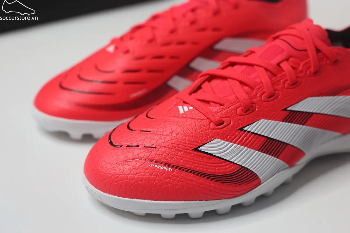 Adidas Predator League TF- Pure Victory pack màu đỏ trắng ID3769