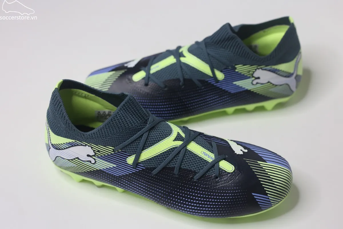 Puma Future 7 Match MG Jr màu xanh táo/ xám 107946-03