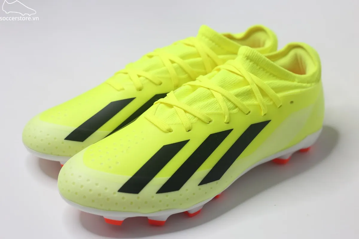 Mới 100% - Adidas X Crazyfast League MG màu xanh chuối IF0696