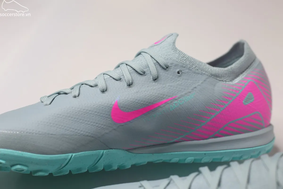 Nike Mercurial Vapor 16 Pro TF Air Zoom Refresh pack màu xám xanh FQ8687-301