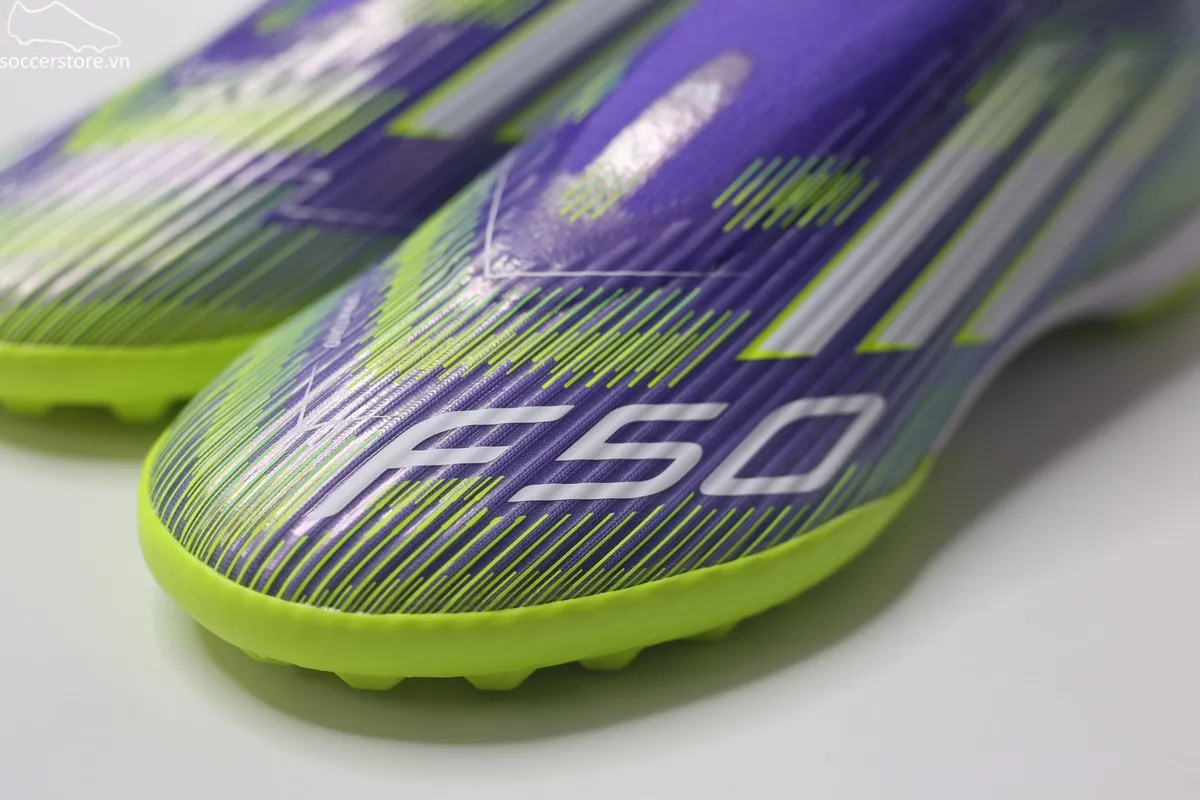 Adidas F50 League TF LL màu tím Radiant Blaze - JH7727