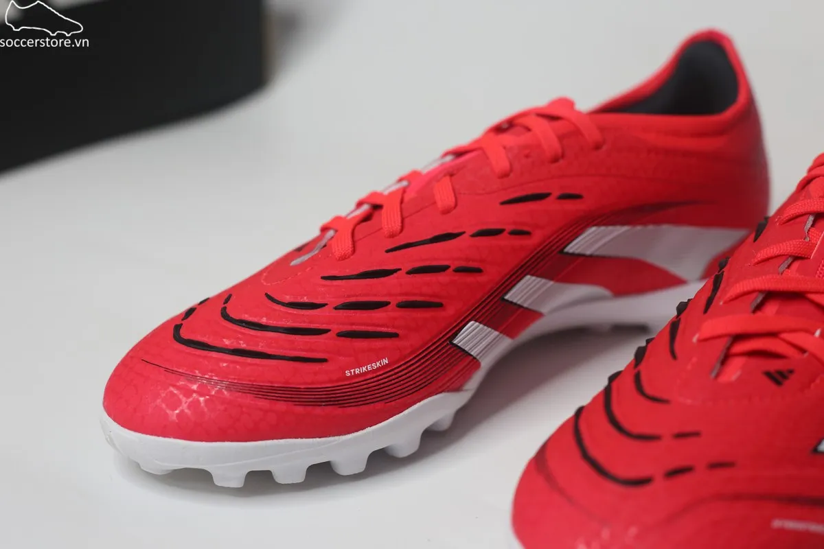 Giày đá bóng Adidas Predator Pro TF- Pure Victory màu đỏ trắng ID3764