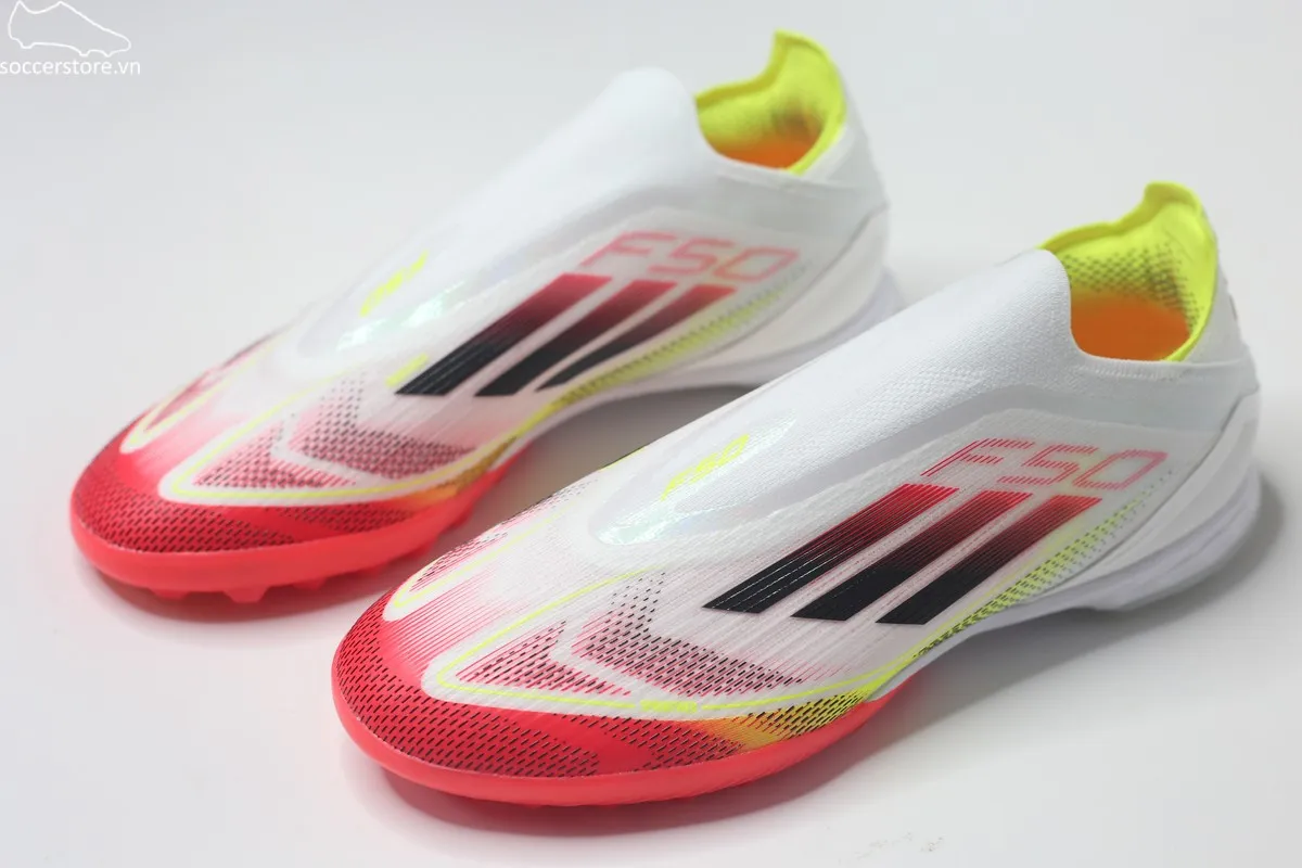 Adidas F50 Pro TF LL màu trắng đỏ JP7204