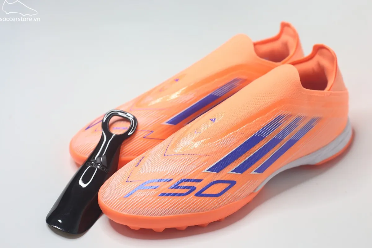Adidas F50 Pro TF Laceless san hô JR9329 Coral Blaze