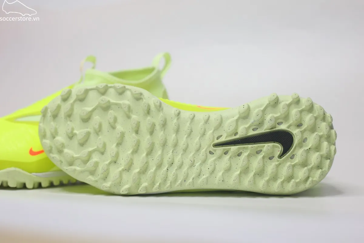 Nike Phantom 6 Academy TF high Jr lá chanh HQ2049-800