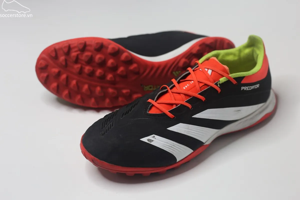 Predator Elite TF màu đỏ - trắng- đen IG7731 mới 80%
