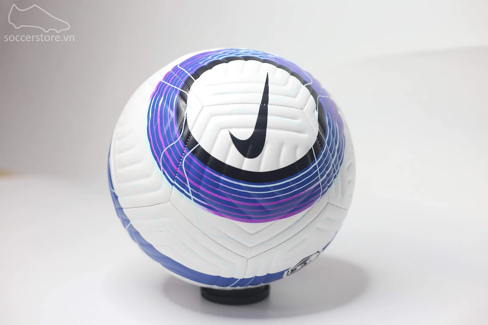 Quả bóng đá Nike Premier League Academy màu trắng xanh FZ2976-104