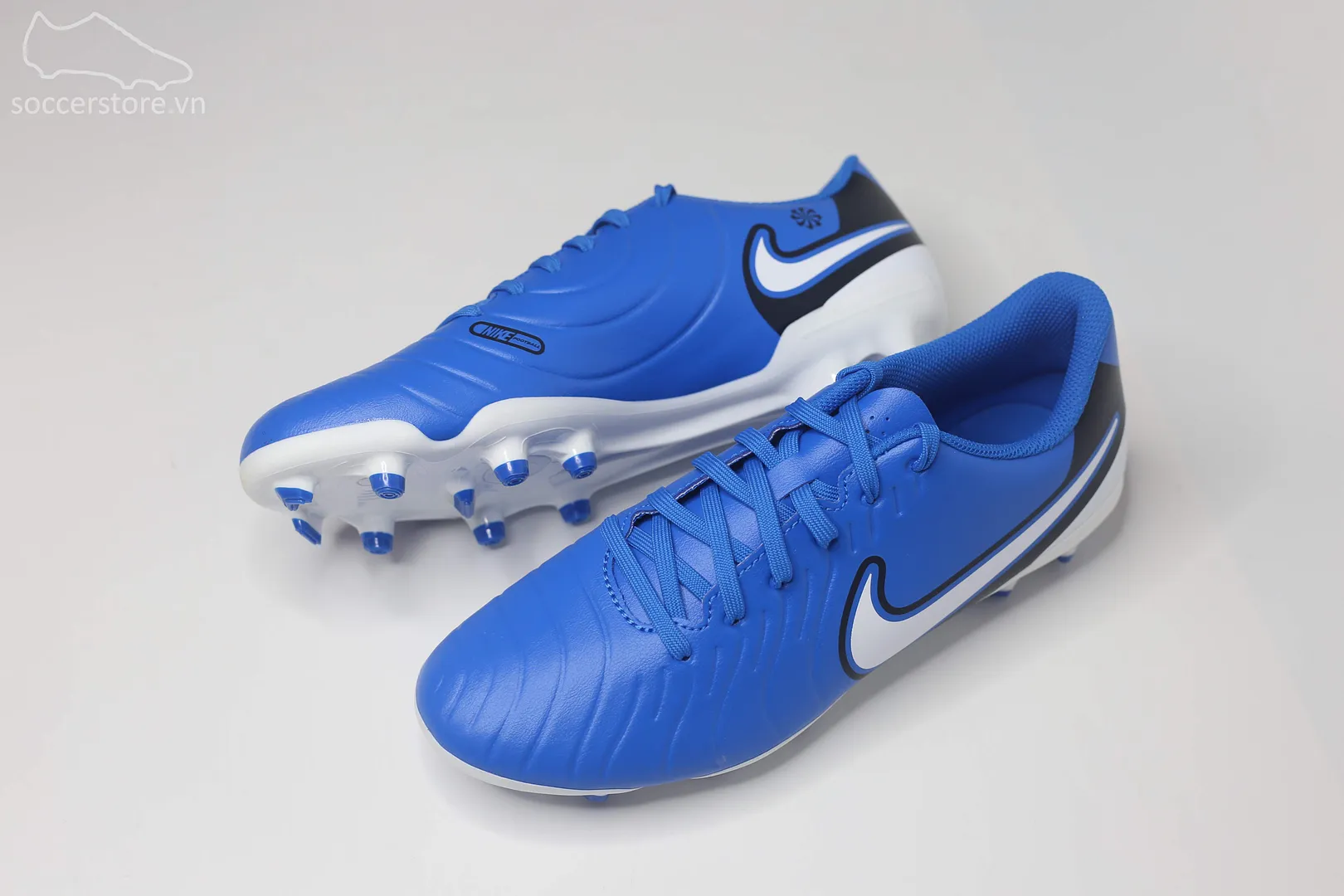 Nike Tiempo Legend 10 Club MG/FG Mad Ambition màu xanh dương trắng DV4344-400