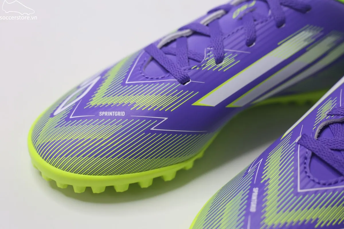 Adidas F50 Club TF Jr màu tím JI0039