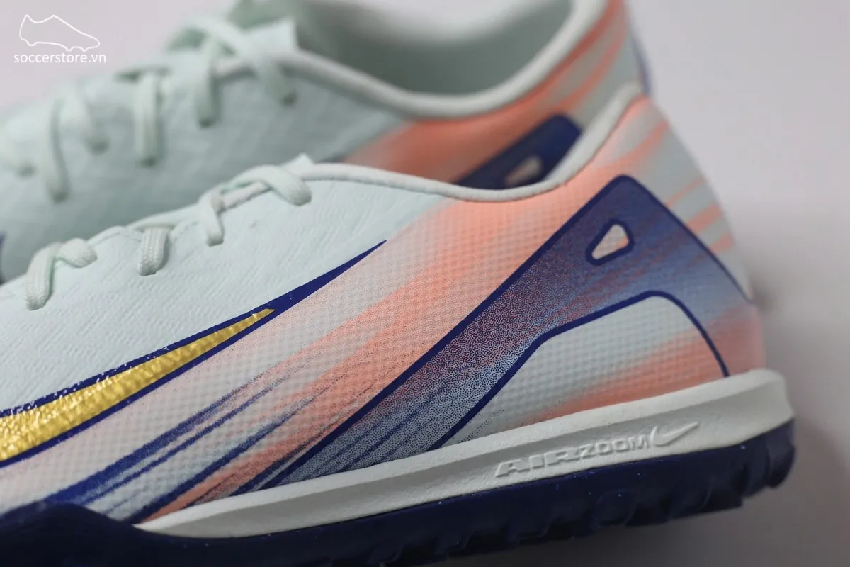 Nike Mercurial Vapor 16 Academy TF Air Zoom MDS 009 màu xanh trắng đồng FZ1386-300
