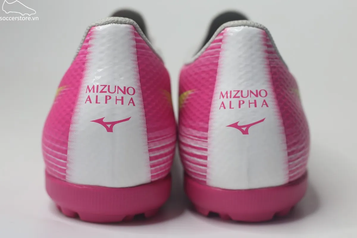Mizuno Alpha III Select AS TF- trắng/ hồng P1GD266564