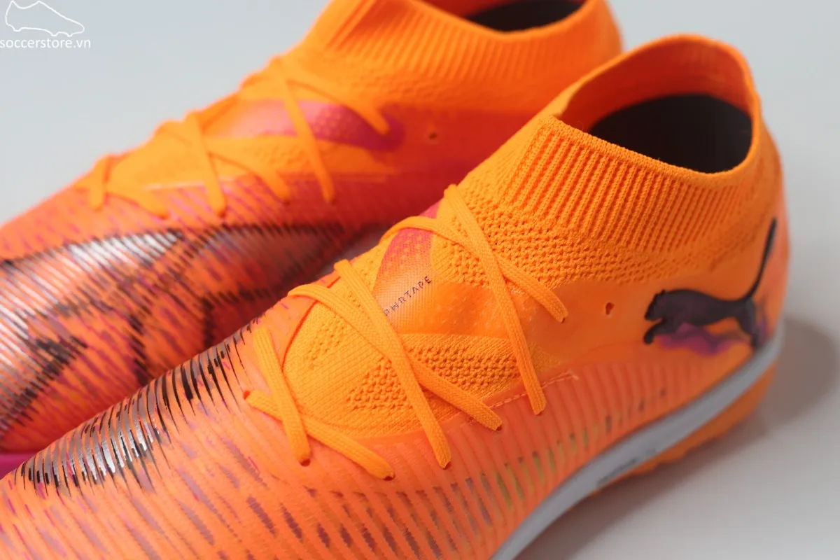 Puma Future 8 Pro Cage TF đỏ lửa Hot Pursuit - 108592-03