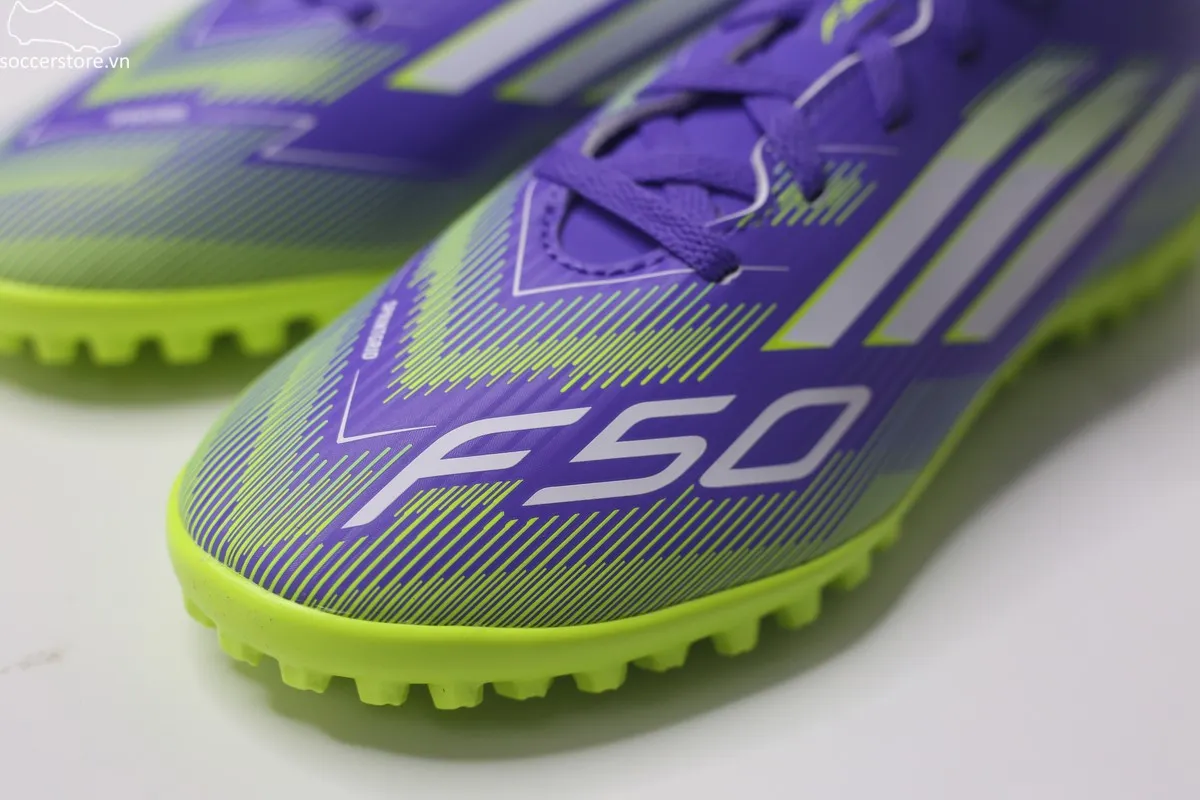 Adidas F50 Club TF Jr màu tím JI0039