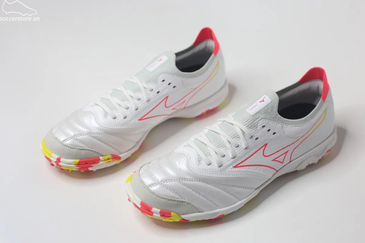 Mizuno Morelia Neo Sala β Beta Japan màu trắng/ đỏ/ vàng Q1GB239064