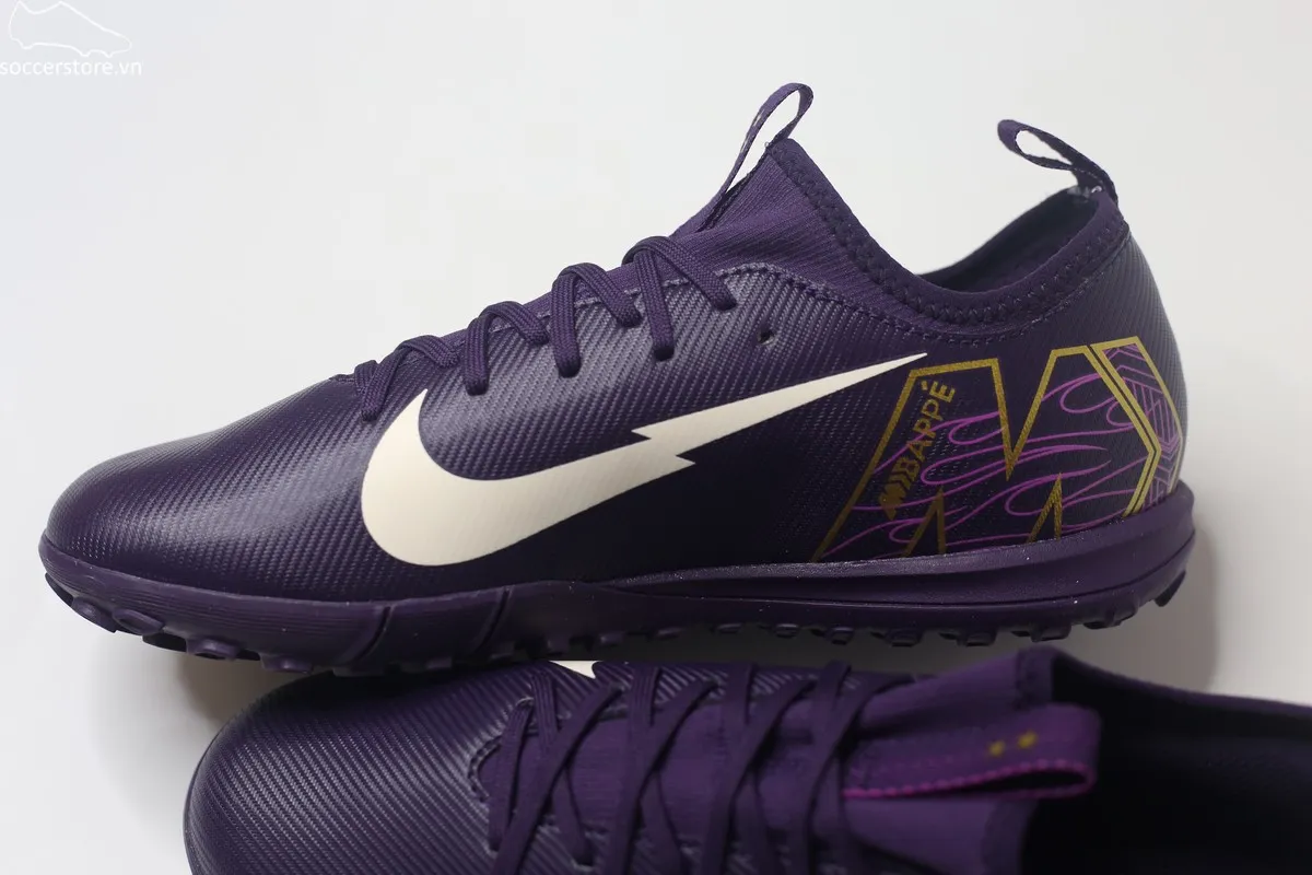 Nike Mercurial Vapor 16 Academy TF Jr Kylian Mbappé màu tím FQ8285-500