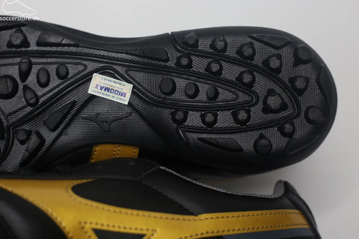 Mizuno Morelia 2 Club TF đen đồng P1GD231650
