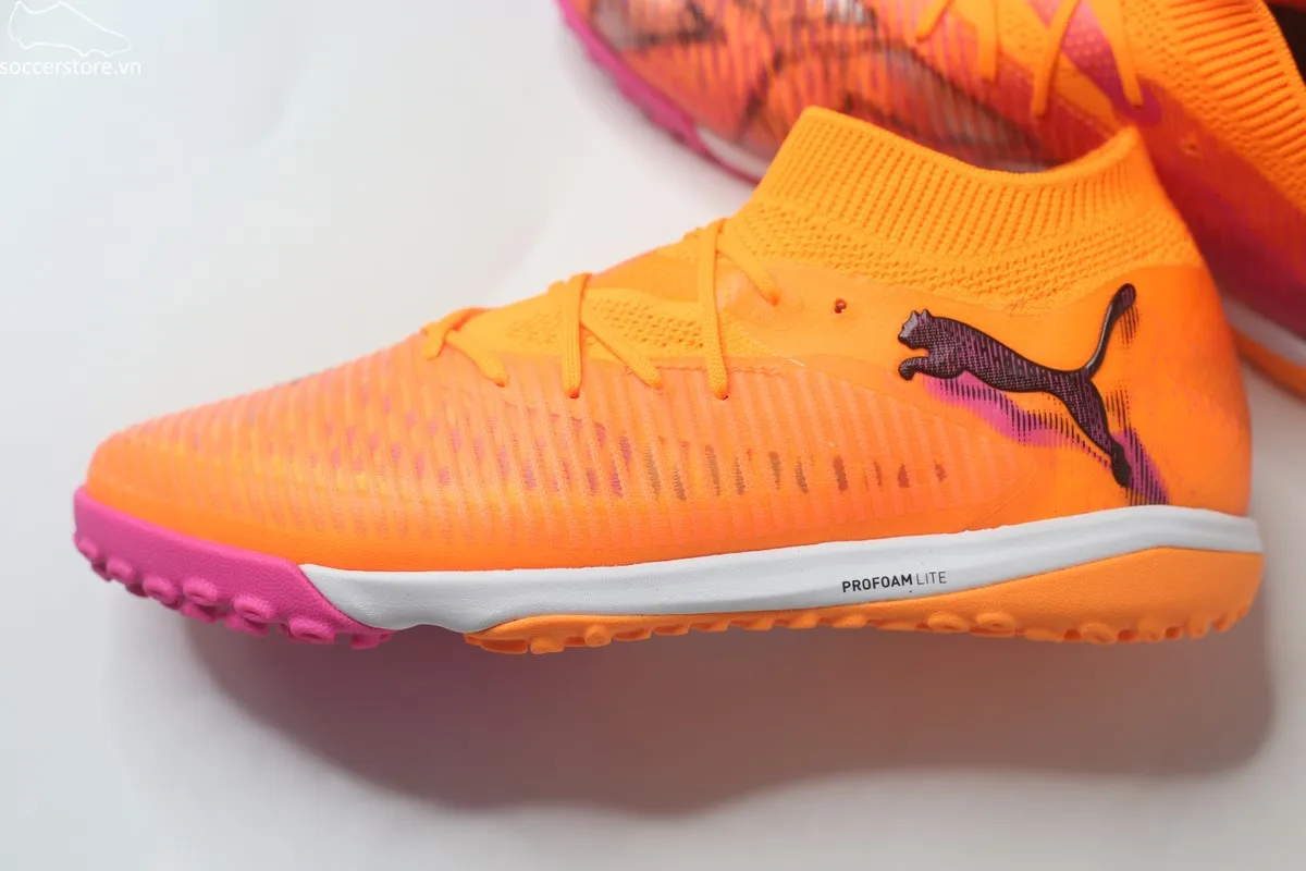 Puma Future 8 Pro Cage TF đỏ lửa Hot Pursuit - 108592-03
