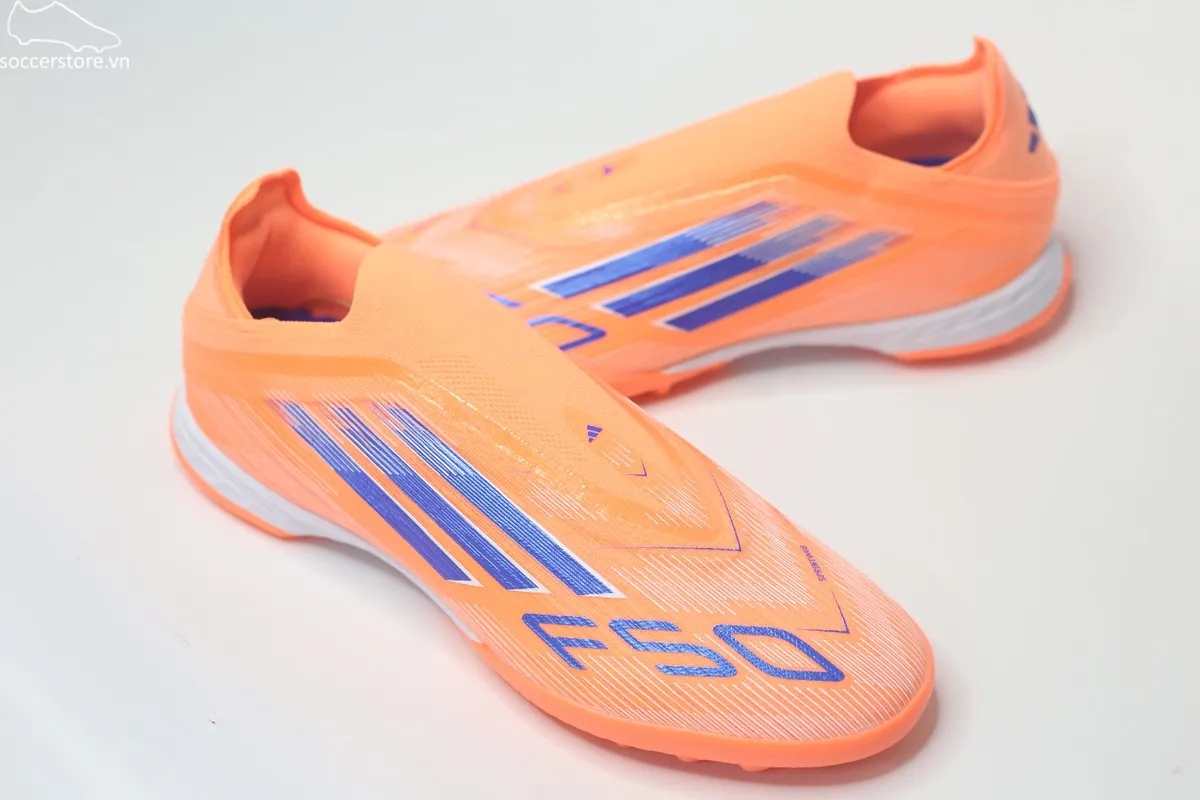 Adidas F50 Pro TF Laceless san hô JR9329 Coral Blaze