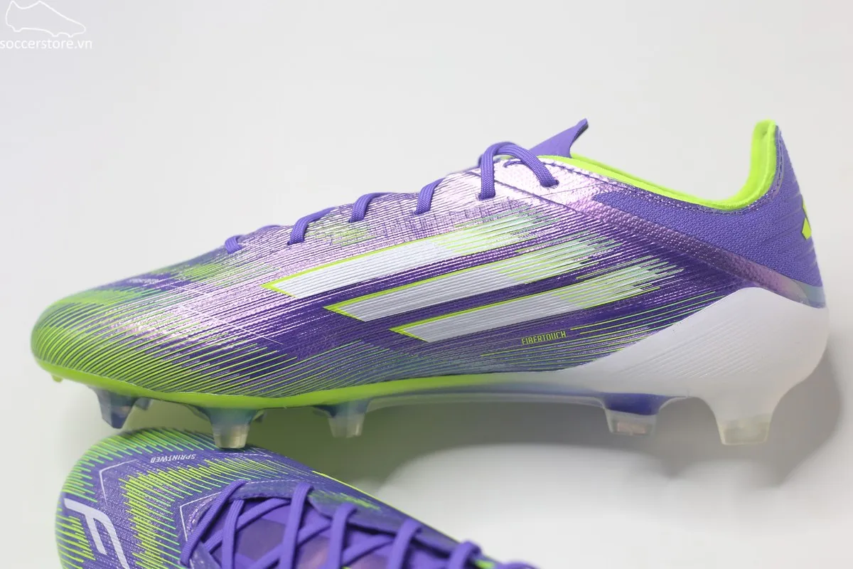 Adidas F50 Elite FG màu tím Radiant Blaze pack - JH7615