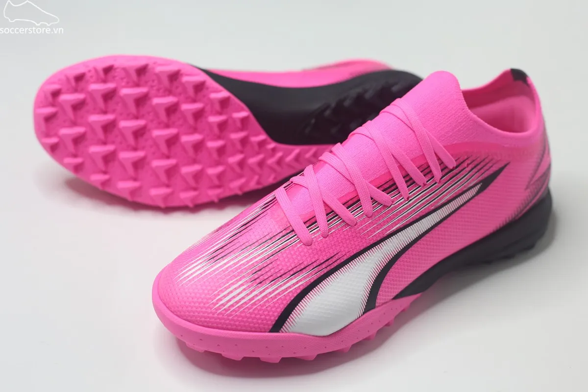 Puma Ultra Match TF hồng/ đen 107757-01