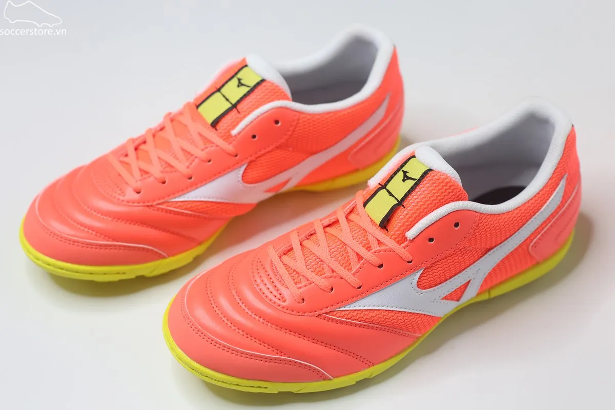 Mizuno Morelia MRL Sala Club TF màu đỏ cam Q1GB230380