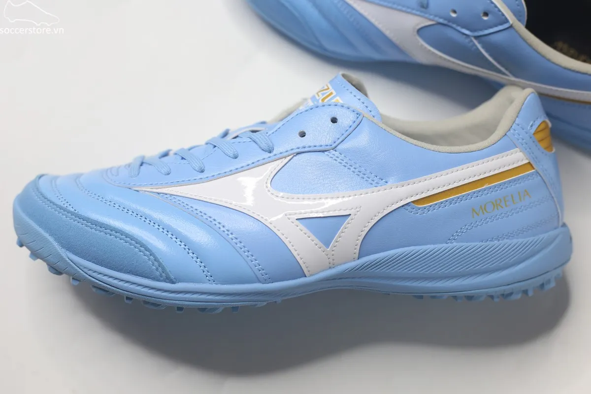 Mizuno Morelia Sala Elite AS TF Unity Sky- Sky Blue/ White Q1GB261225