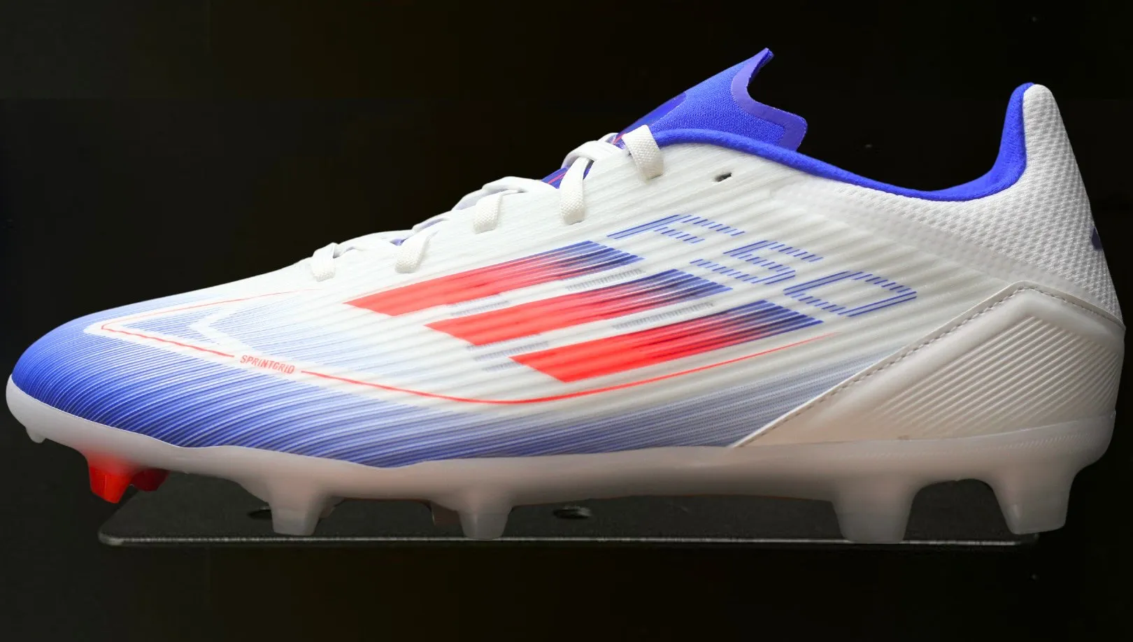 Adidas F50 League MG/FG Advancement pack màu xanh trắng IE0601