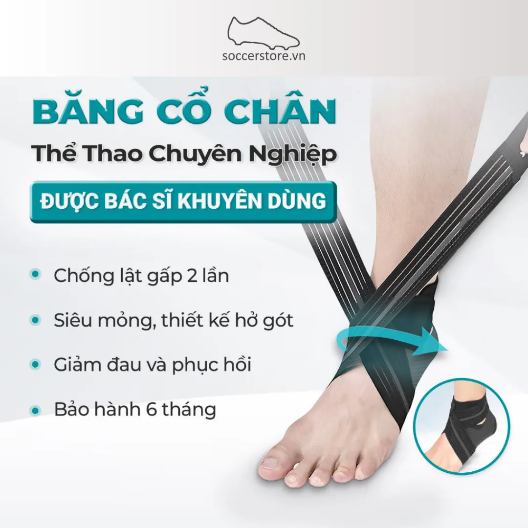 Băng cuốn cổ chân Nevor BQCC04