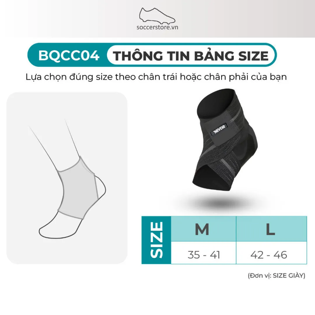 Băng cuốn cổ chân Nevor BQCC04